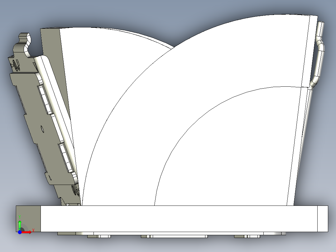 中央处理器插座LGA2011窄ILM前视图