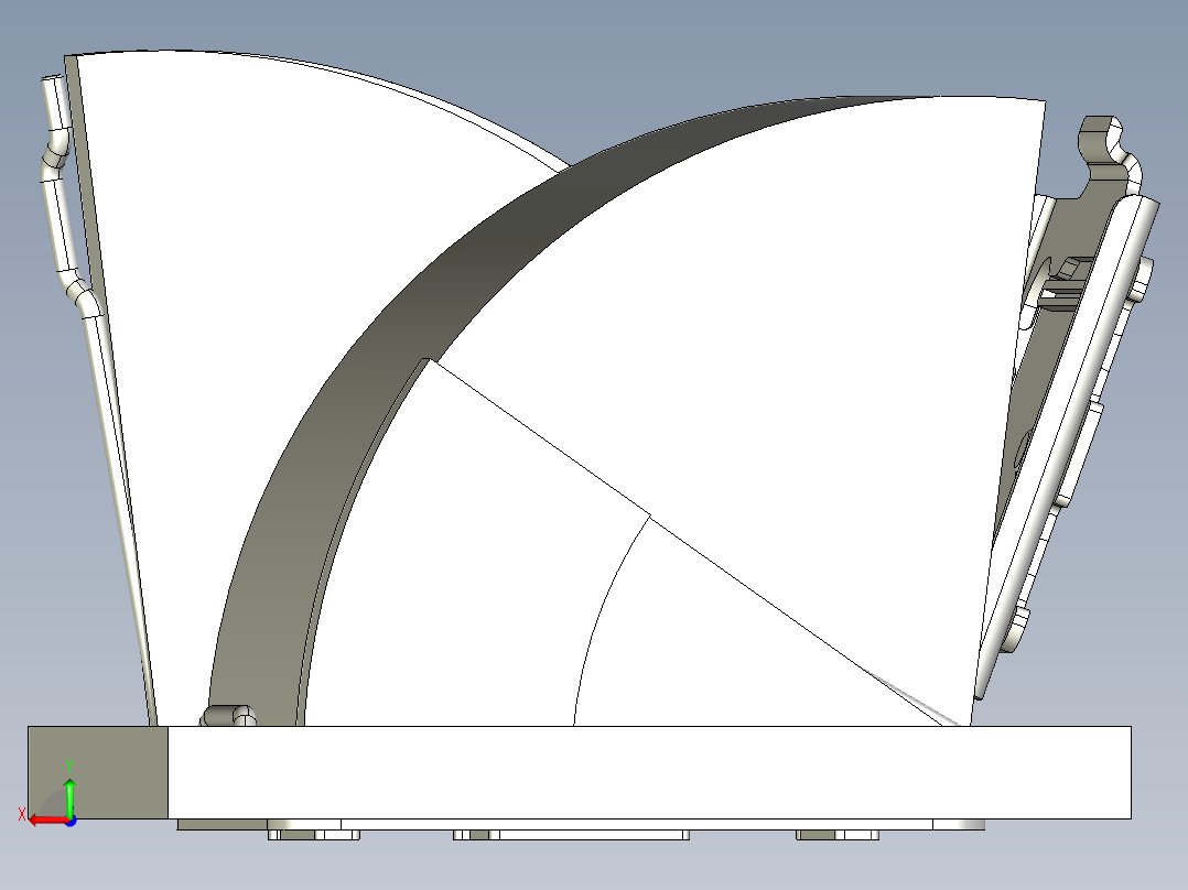 中央处理器插座LGA2011窄ILM后视图