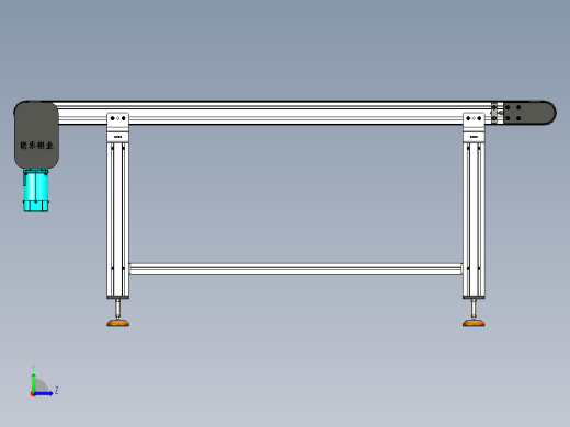 LE-XC4080-左边驱动重载皮带线-负载200kg左视缩略图