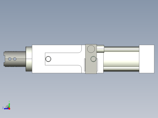 德克斯TUNKERS气缸数模SZK_63_B_T12_TUENKERS右视缩略图