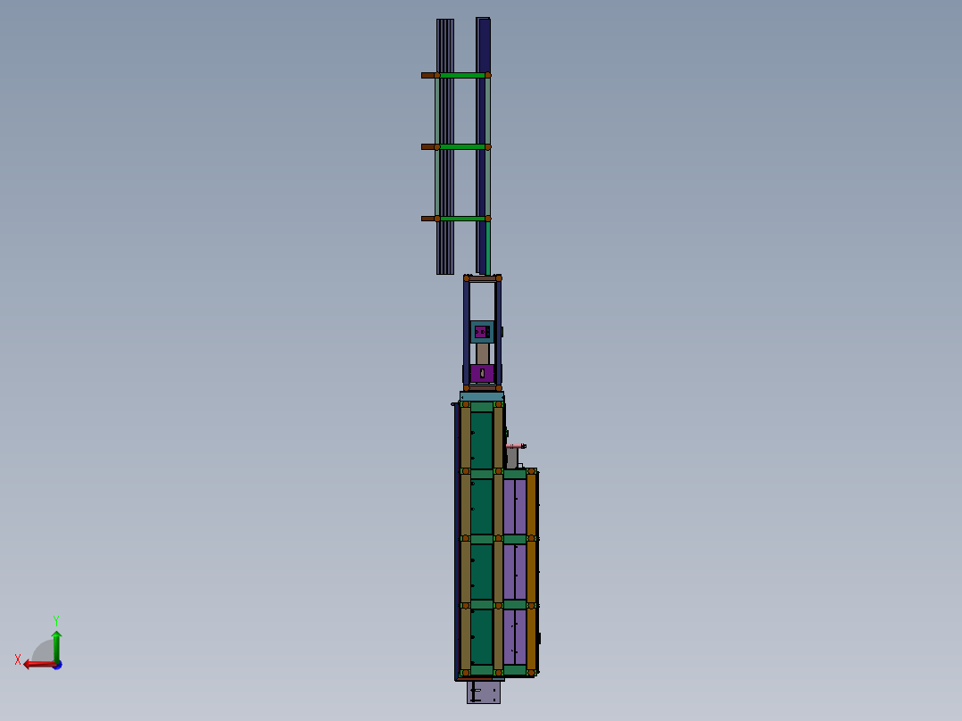 石膏板辊成型机sw20后视图