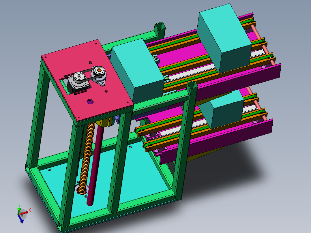 升降式上料输送机sw18可编辑