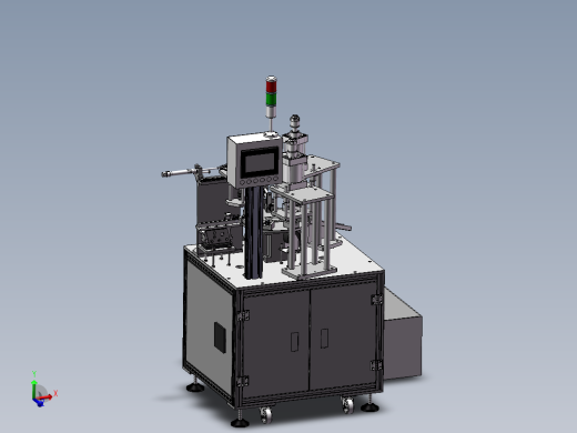 插头破坏回收机（sw14可编辑+工程图）