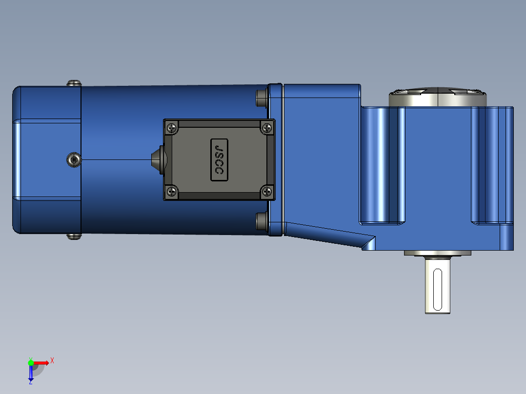 YT系列调速电机-120yt02-180俯视图