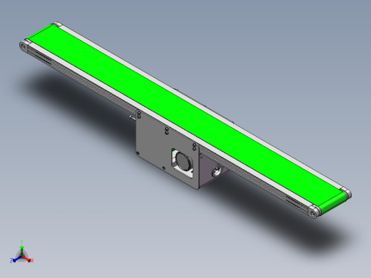 1.2米0.1米皮带输送机构