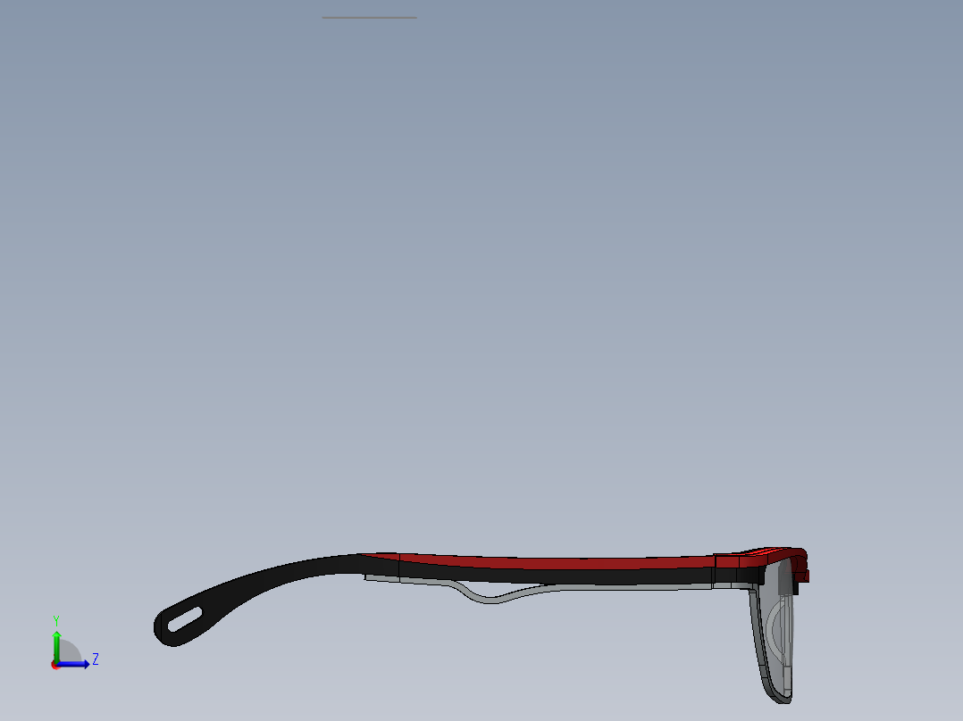 眼镜、墨镜(54)左视图