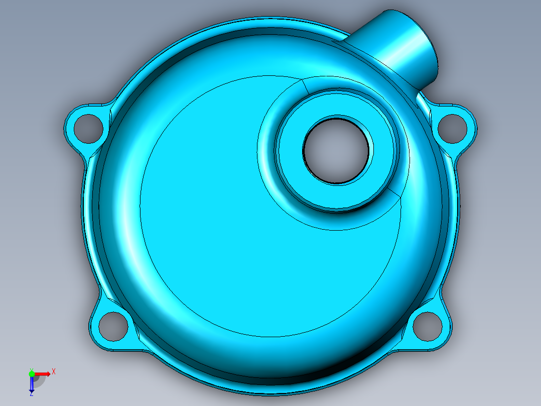 A0003163-吉普大切诺基WK电动动力PS泵52124998AH俯视图