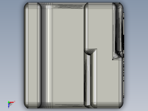 增强现实设备壁挂支架俯视缩略图