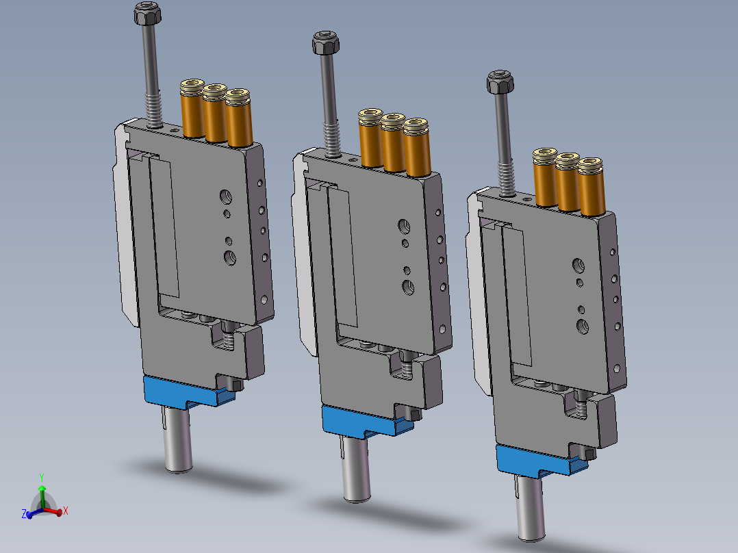 3款XD7.706B精密滑台刀片气缸