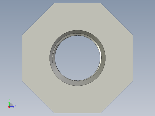 螺纹管转接头-内外丝异径 DN20-DN8左视缩略图