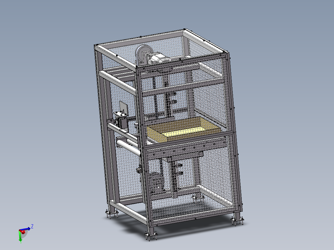 一款升降转移输送机