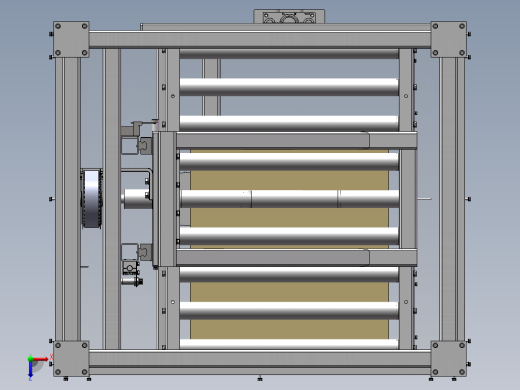 一款升降转移输送机俯视缩略图