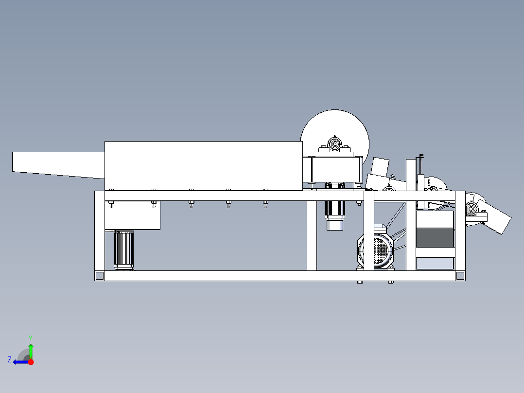 自动杀鱼机右视图