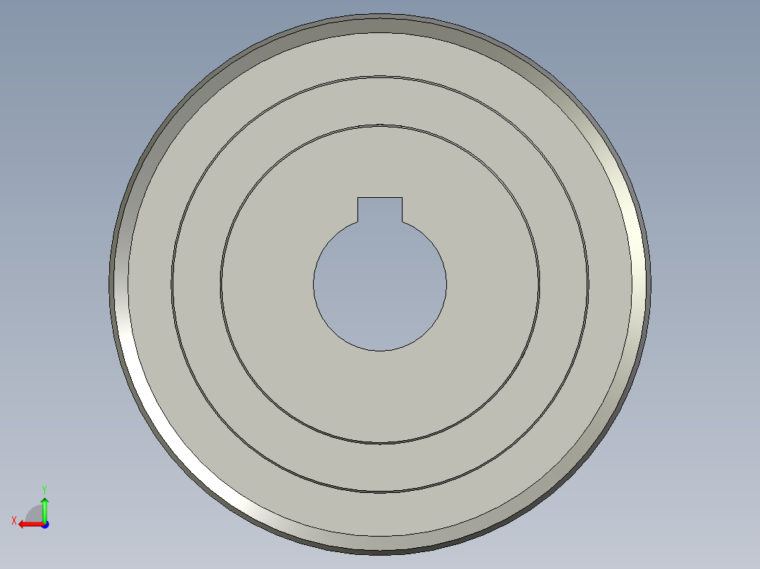 3GT-B同步带轮SSH60-3GT150-B-N15后视图