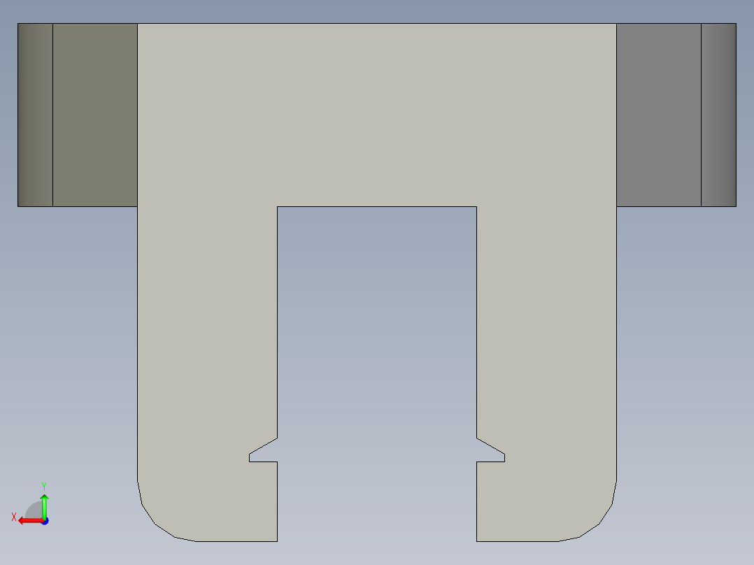SX871A光电开关后视图