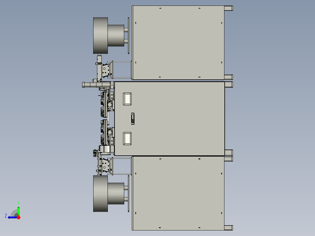 黄片预装上料总成右视图