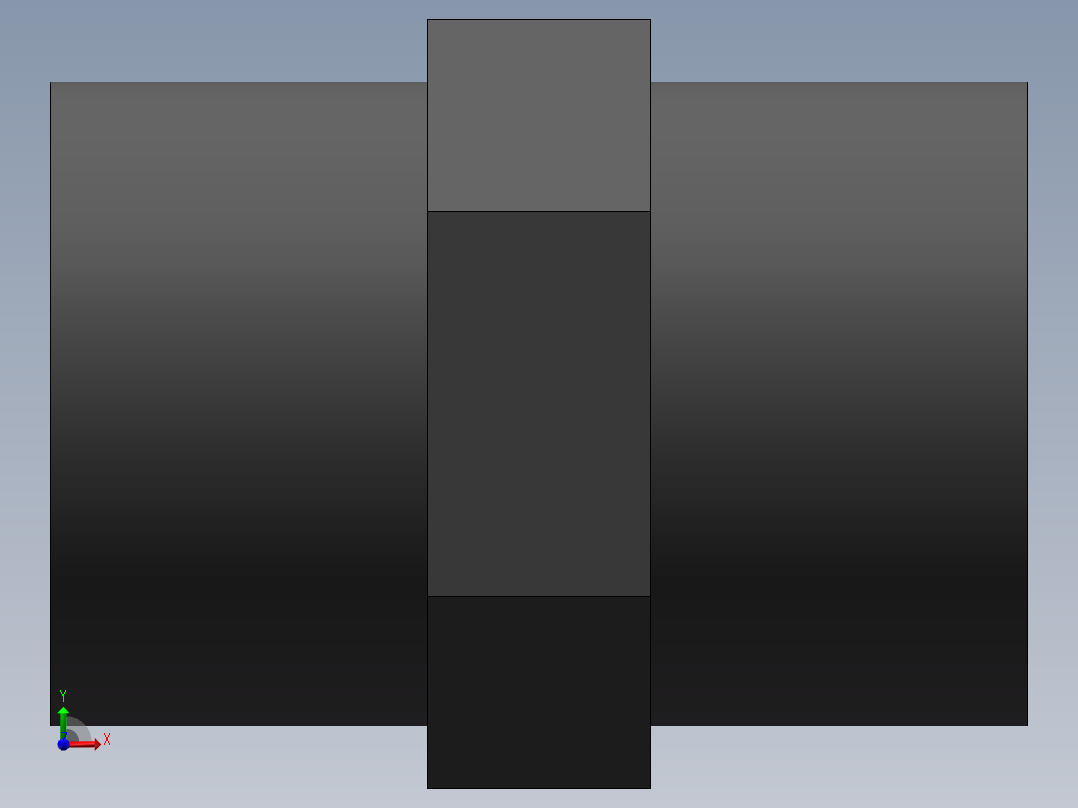 COUPLING_DN15_PN10_U-PVC前视图