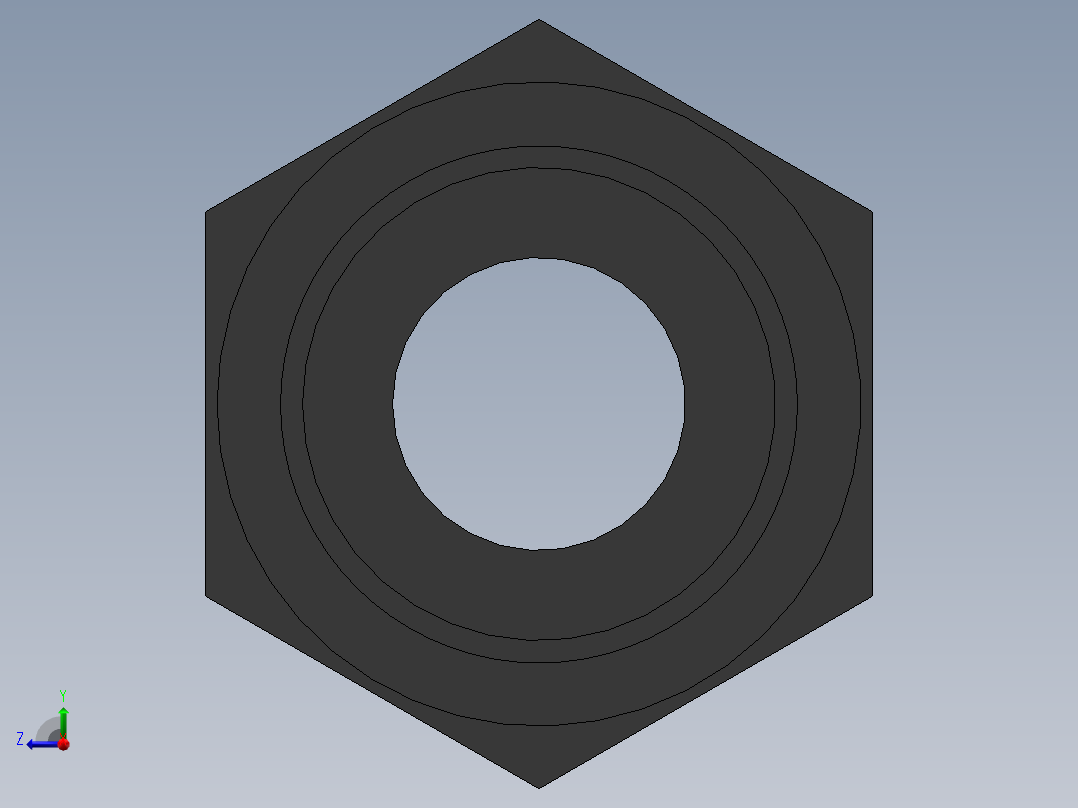 COUPLING_DN15_PN10_U-PVC右视图