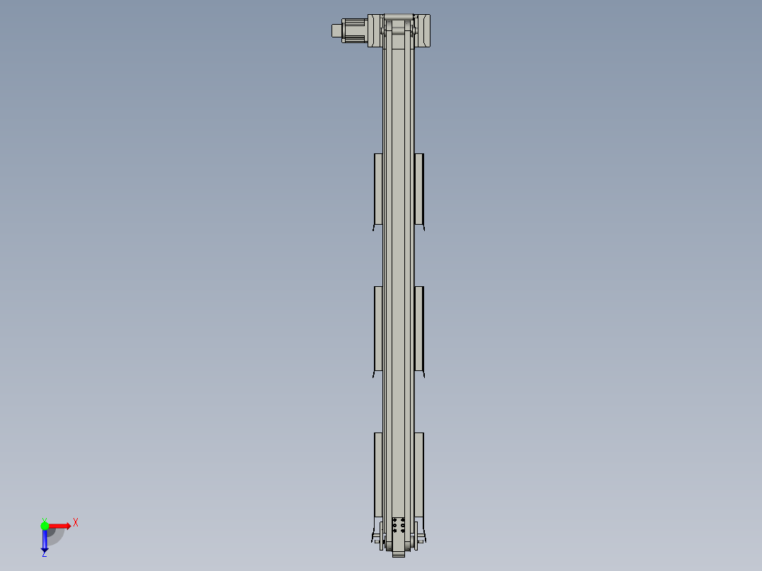 44-07-00塑壳入槽流水线装配体俯视图