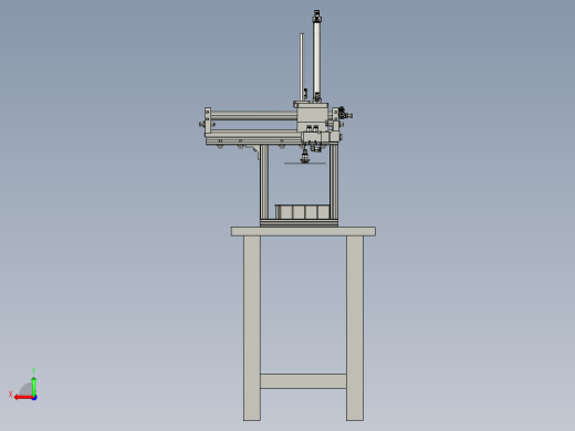 全自动薄片零件定量叠料机后视缩略图