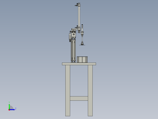 全自动薄片零件定量叠料机左视缩略图