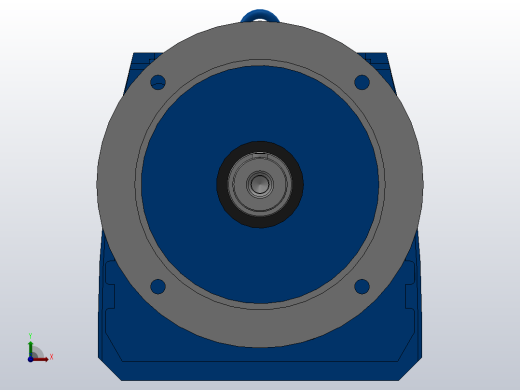 RFS87法兰轴伸式斜齿轮减速机RFS87-6.47-M1-Φ300前视缩略图