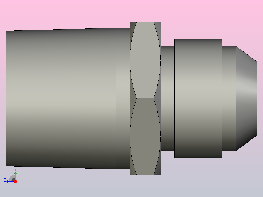 12 16 ftx s硬管接头右视图