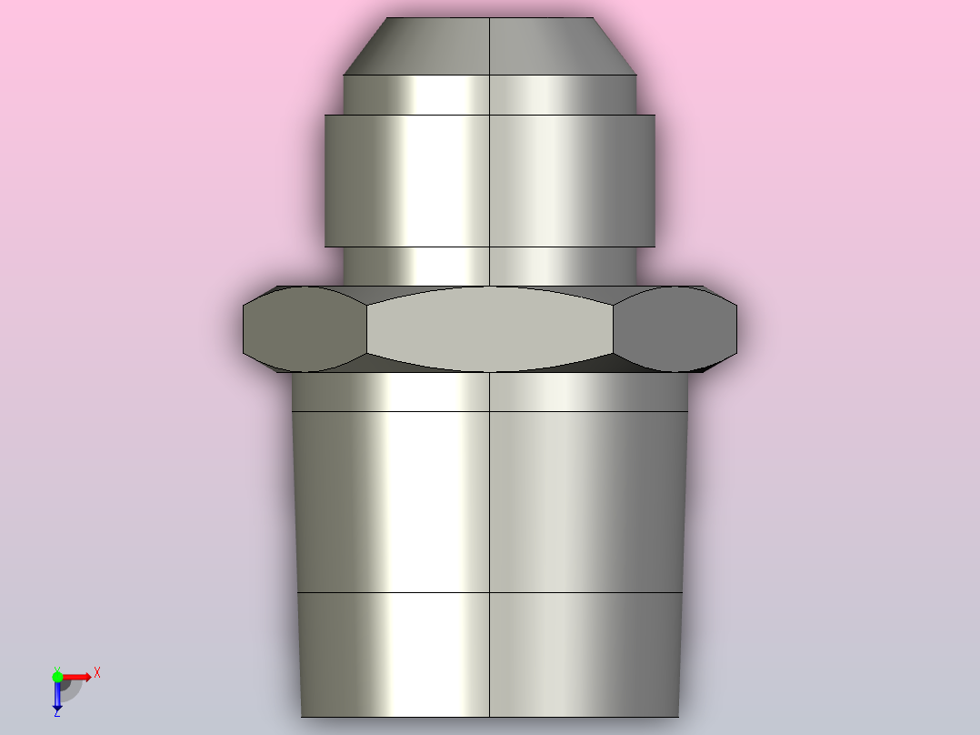 12 16 ftx s硬管接头俯视图