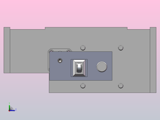 折弯机构左视缩略图