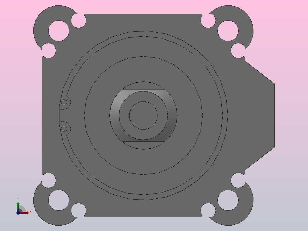 新薄型气缸（长行程）HCQ2系列[HCQ2A40-125DCZ-Xb10]前视图