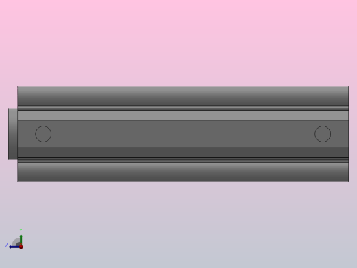 新薄型气缸（长行程）HCQ2系列[HCQ2A40-125DCZ-Xb10]右视缩略图