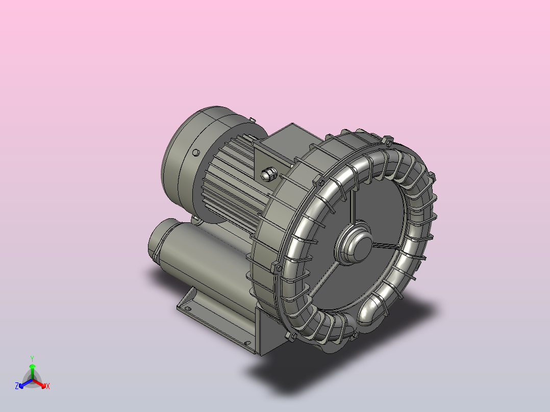 RB-110环形鼓风机[RB-110(50Hz)]主视图