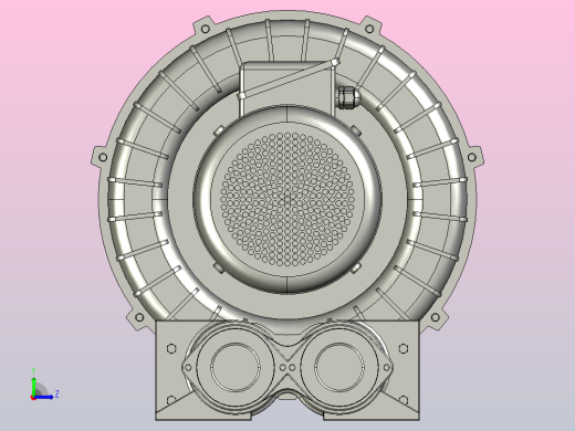 RB-110环形鼓风机[RB-110(50Hz)]左视缩略图