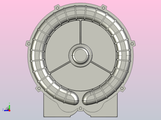 RB-110环形鼓风机[RB-110(50Hz)]右视缩略图