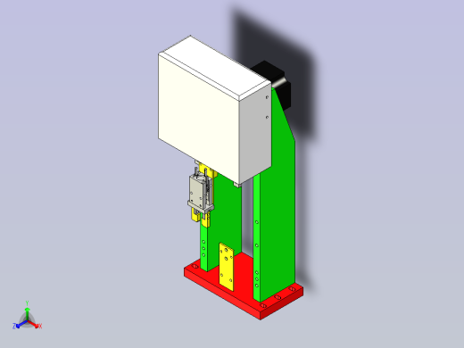 凸轮式FPC全自动插针设备3D模型