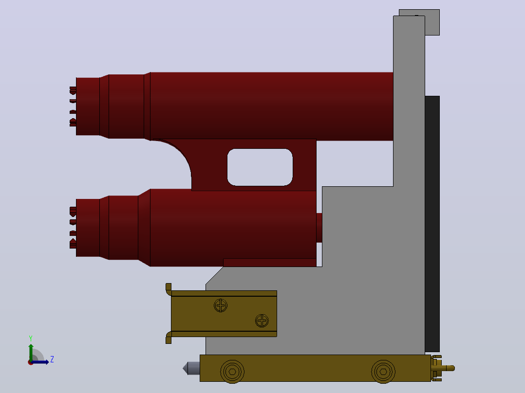 VHLR-12／T160-50 组合电器[VHL-12／T630-50组合电器]左视图
