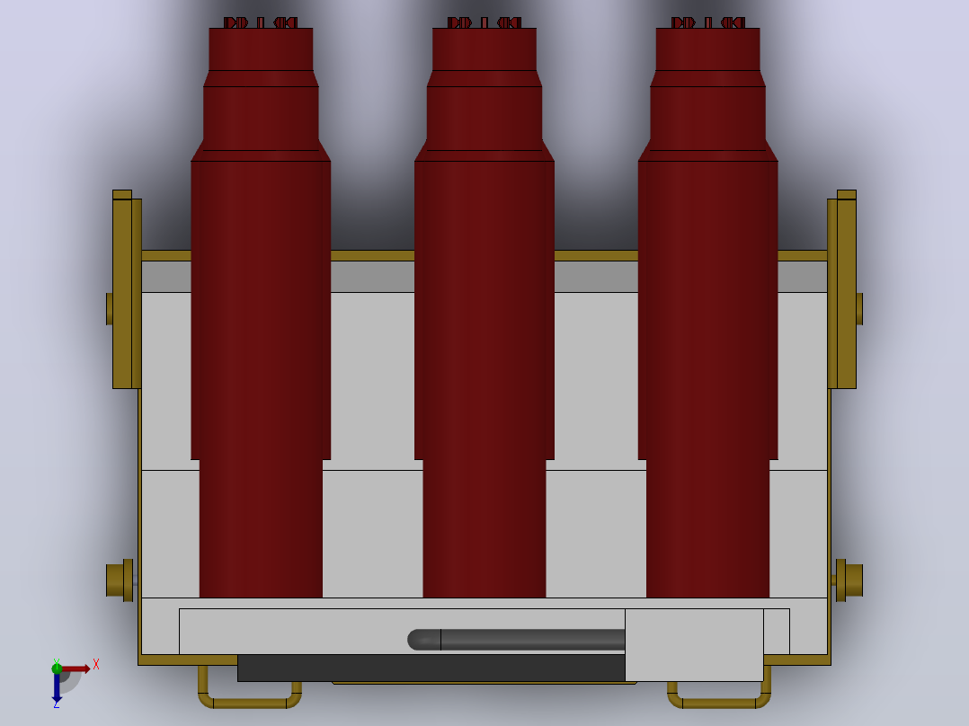 VHLR-12／T160-50 组合电器[VHL-12／T630-50组合电器]俯视图