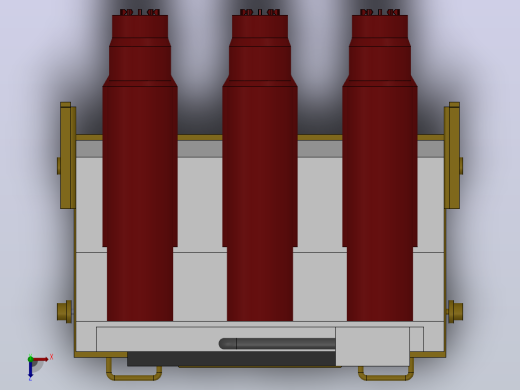 VHLR-12／T160-50 组合电器[VHL-12／T630-50组合电器]俯视缩略图
