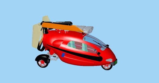 飞行汽车折叠旋翼头 (flying cars)缩略图