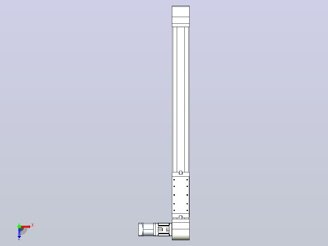 带式直线轴半闭式TPA-ONB-80-170-L650-DL-J60-N3俯视图