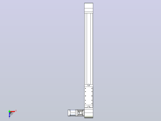 带式直线轴半闭式TPA-ONB-80-170-L650-DL-J60-N3俯视缩略图