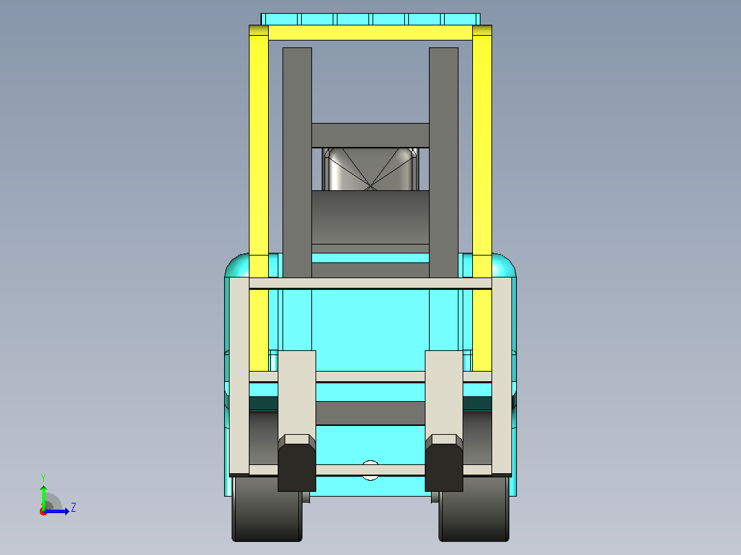 叉车 SW STEP左视图