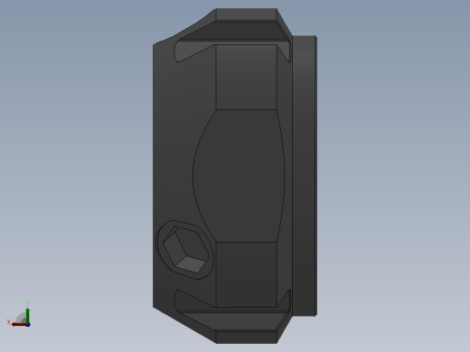 NFA斜角锁紧螺母[NFA M17×1.0]后视缩略图