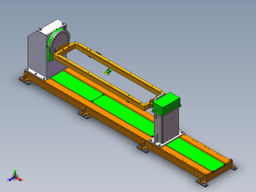 B3256-2吨变位机正等轴测缩略图