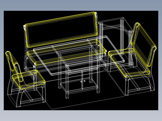 室内家具及植物三维模型十七-Z045