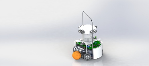 Robocup Junior Robot 2019 soccer机器人车3D图纸 STEP格式缩略图