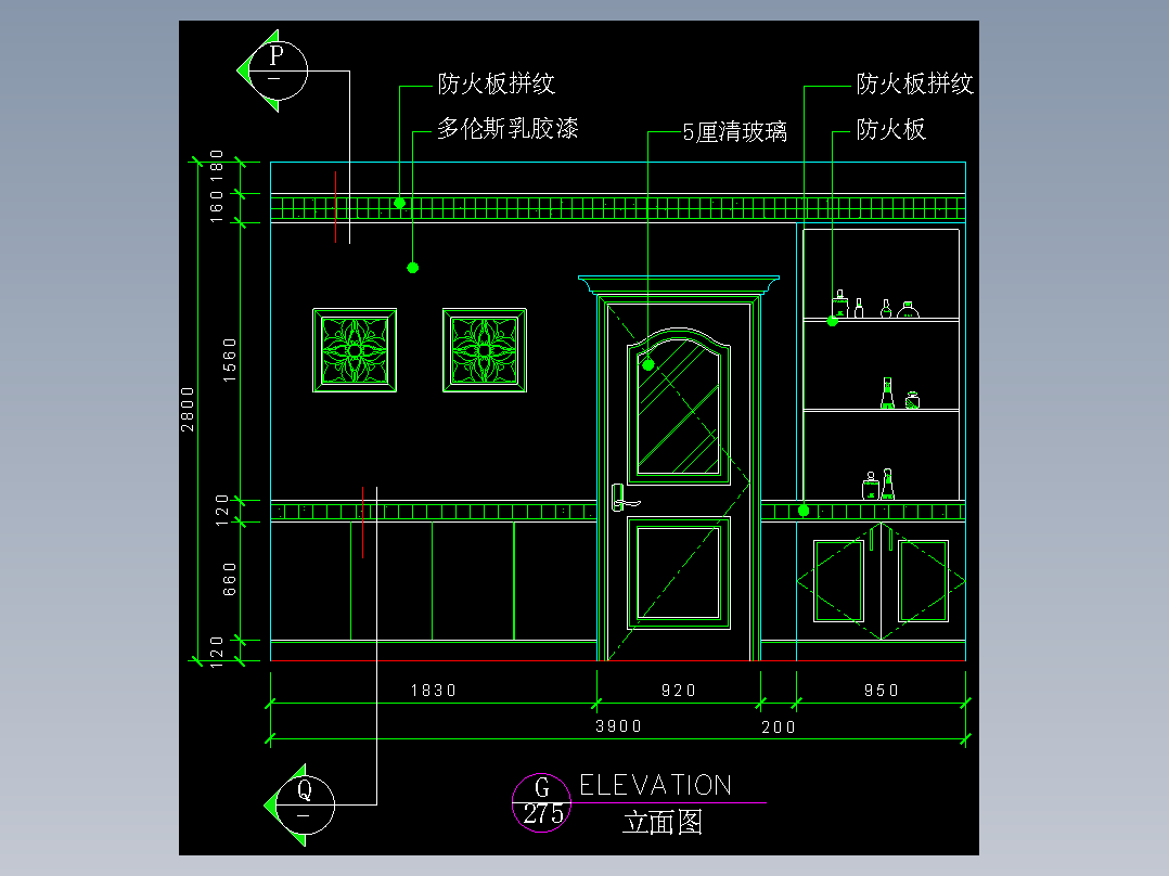 建筑图库工装二-FH04085D