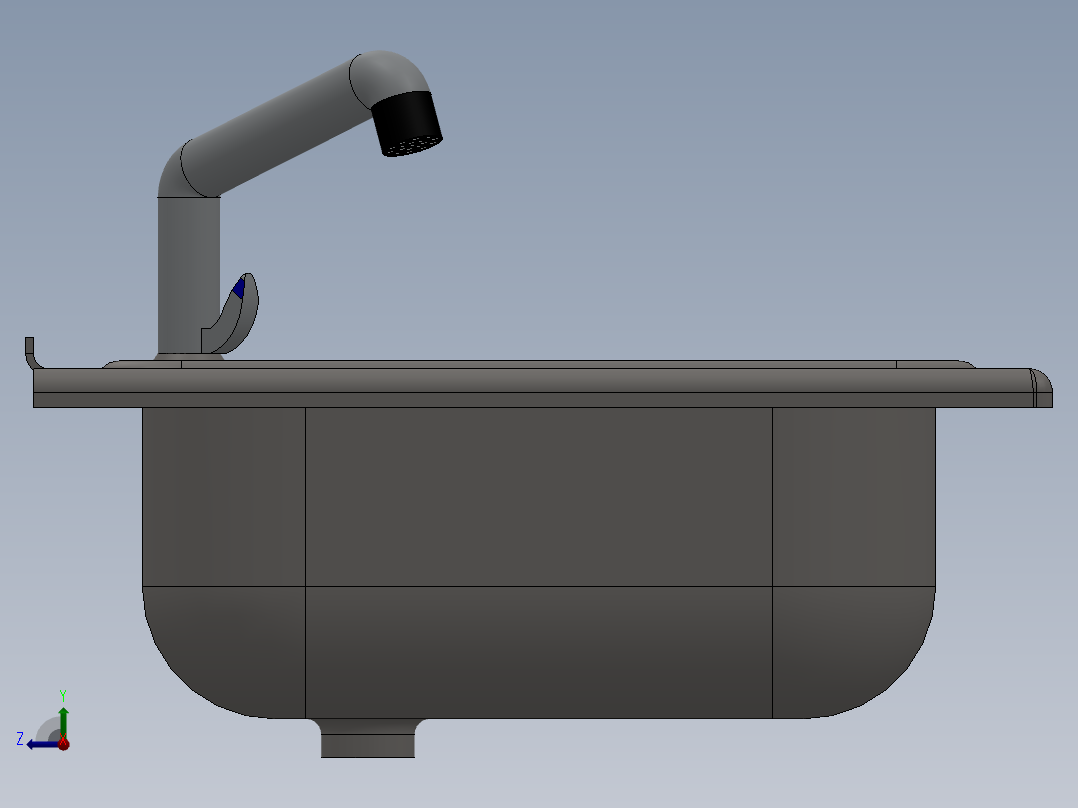 洗手台、洗漱台、洗菜盆（SW2010右视图