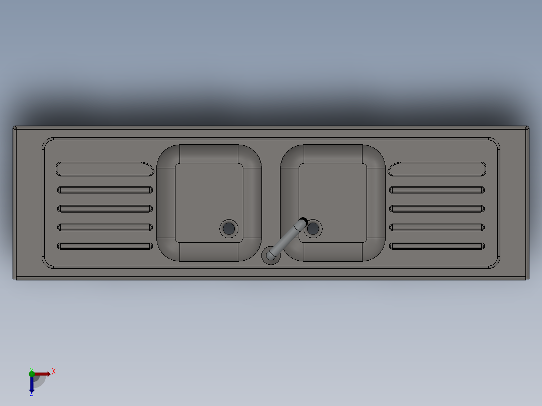 洗手台、洗漱台、洗菜盆（SW2010俯视图