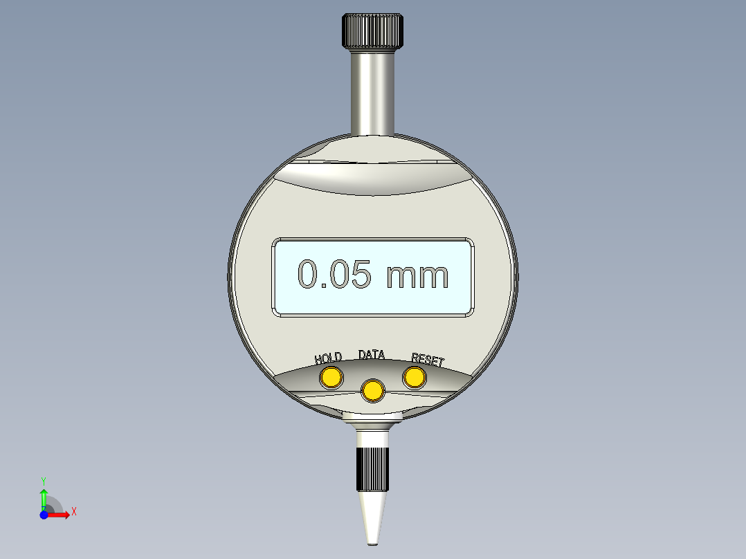游标卡尺表盘2前视图